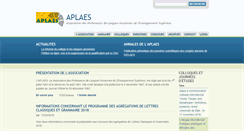 Desktop Screenshot of aplaes.org