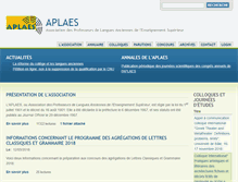 Tablet Screenshot of aplaes.org